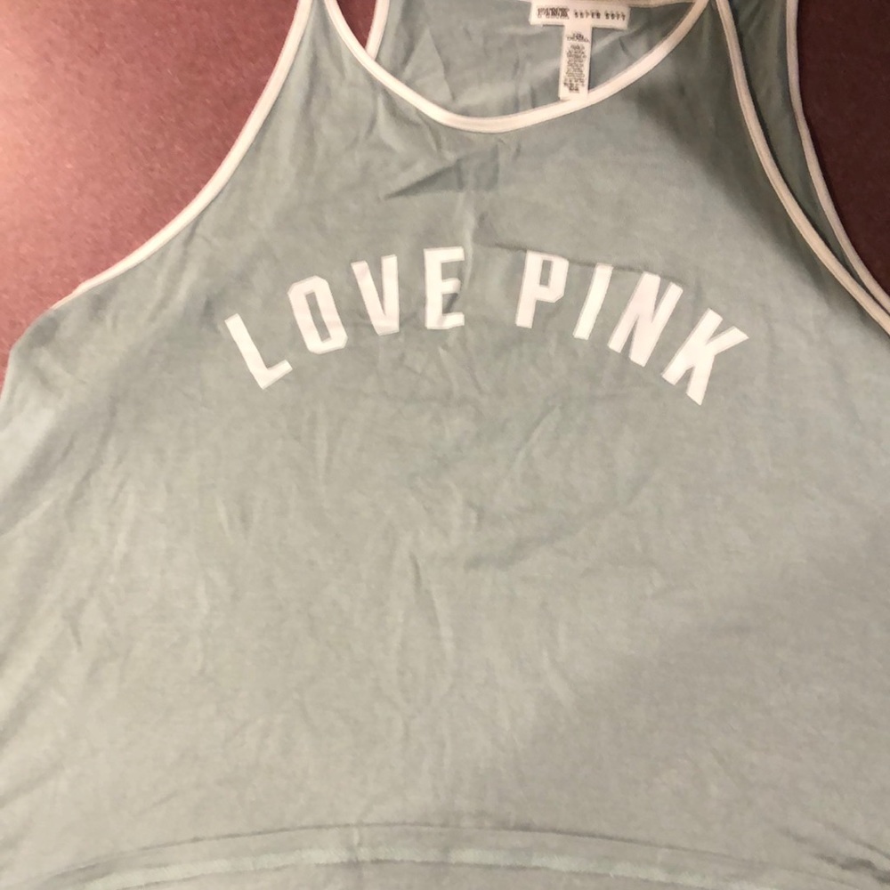 Light green top from Pink